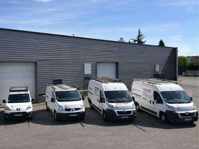 flotte de véhicule chauffagiste pompe a chaleur chauff&pac